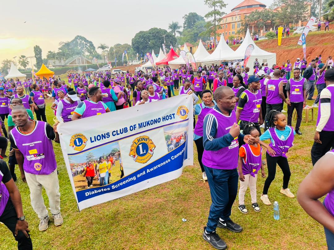 Mukono Rises for Health: Lions Club Leads Inspiring Diabetes Awareness Campaign